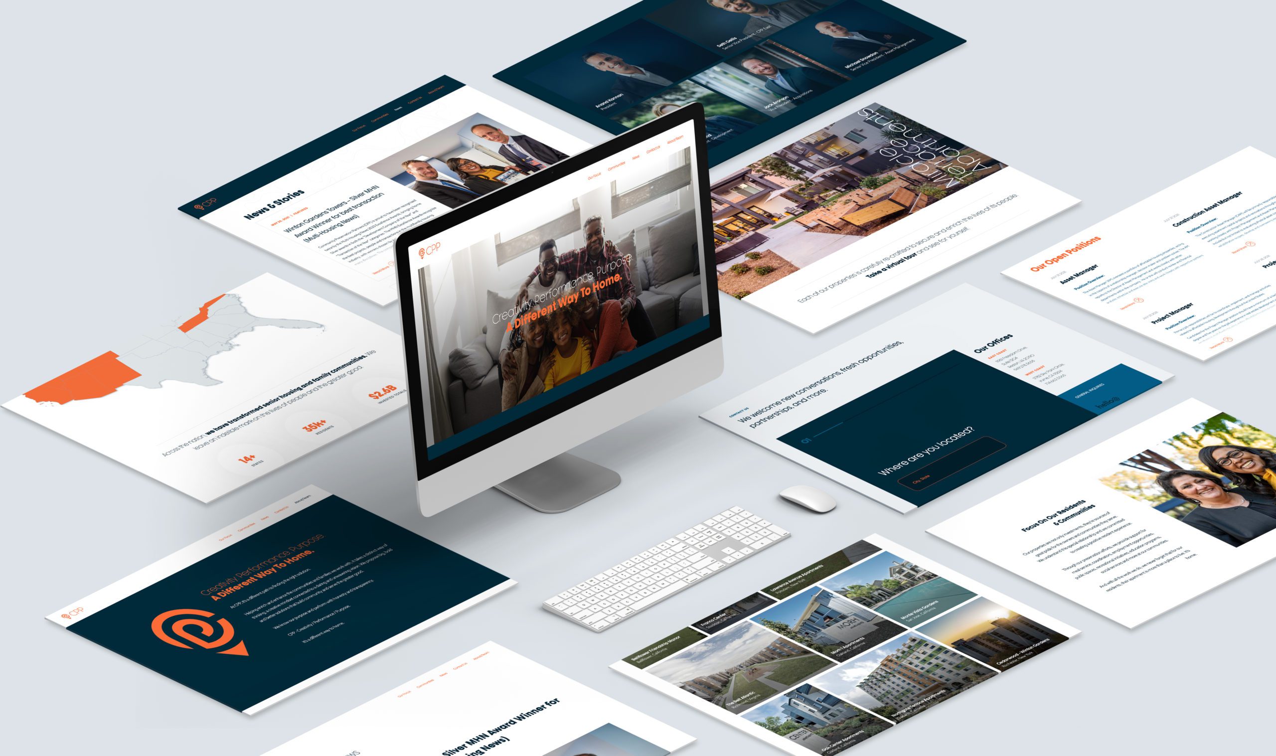 preview of all CPP webpages hero mockup