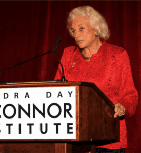 Sandra Day O'Connor Insitiute speaking