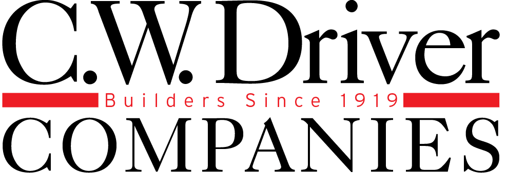 CW Driver Companies LOGO BLACK RED BuildersSince1919