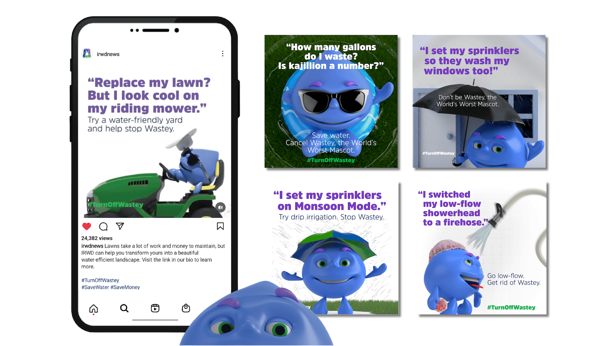 Wastey Social Mockup