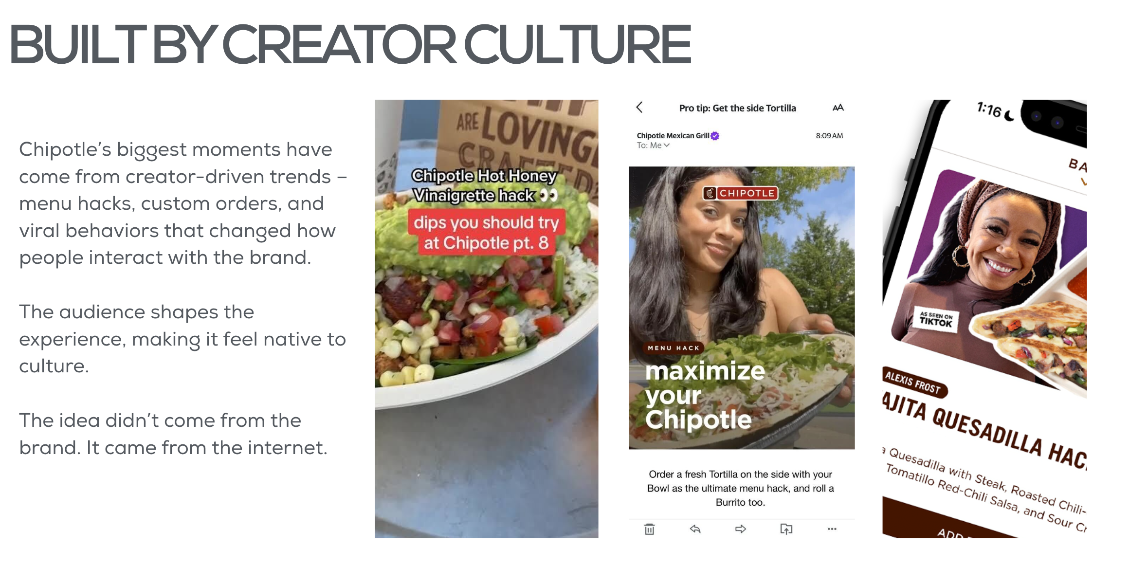 Built By Creator Culture - Chipotle